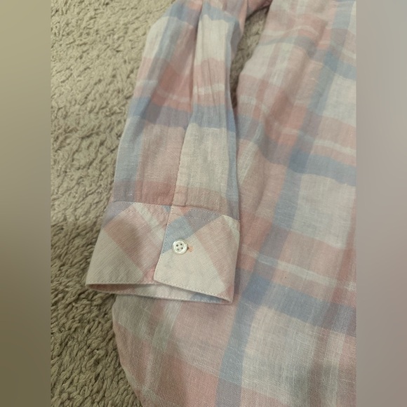 Rails plaid pastel colors shirt size Small - Picture 13 of 14